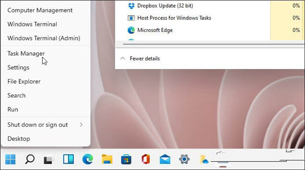 Win11任务管理器如何打开?Widows11打开任务管理器的技巧