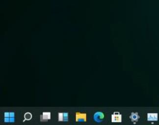 Win11怎么设置任务栏小图标?