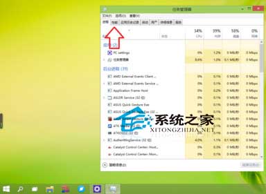 Win10任务管理器性能小窗口模式的使用方法