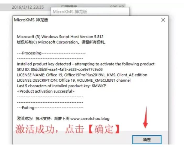office2019如何激活密钥,office2019激活全过程(图13)