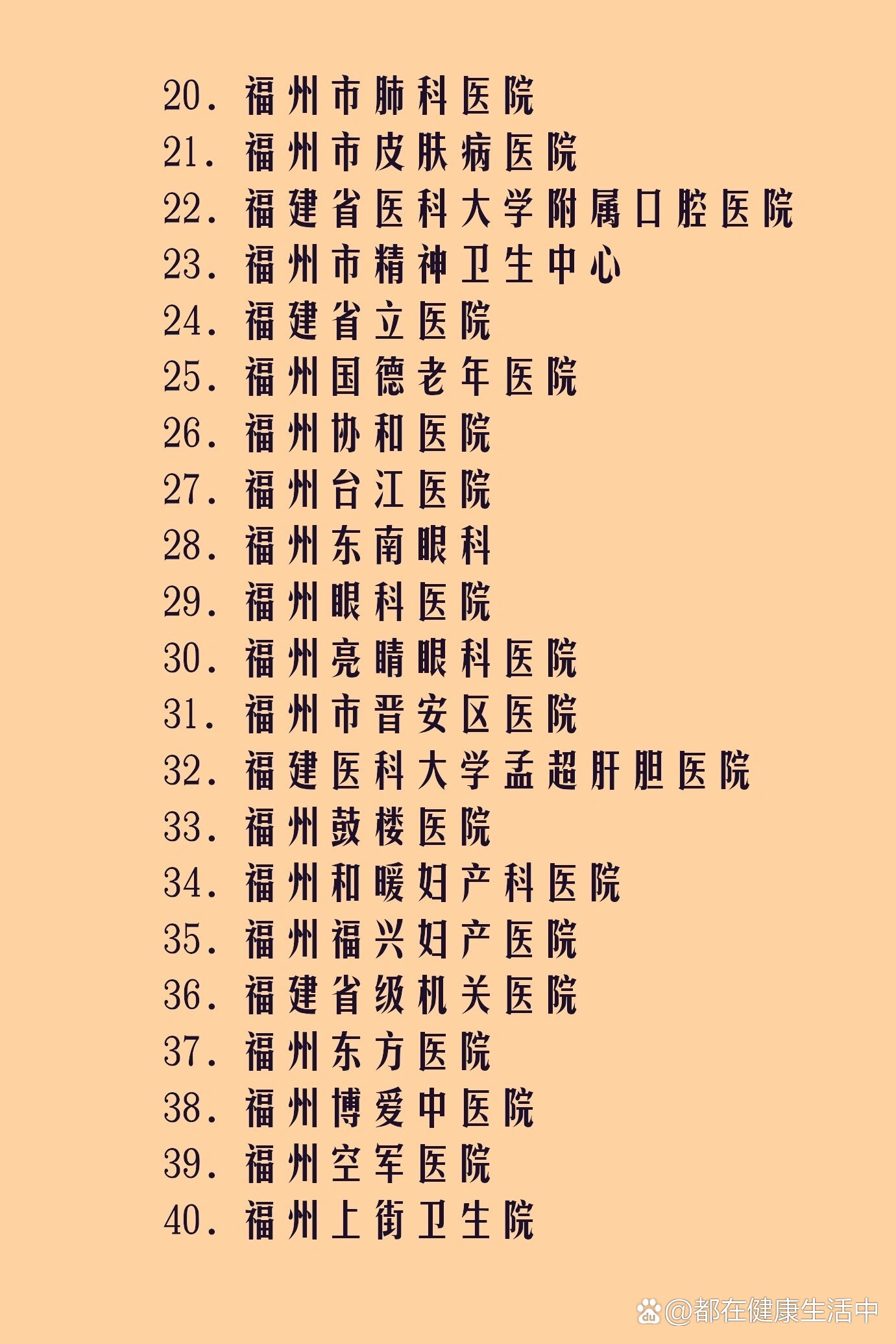 福州十大医院2025年排行榜前十名榜单出炉 福州十大医院2025年排行榜前十名榜单出炉