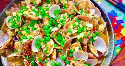 香辣花蛤的制作方法